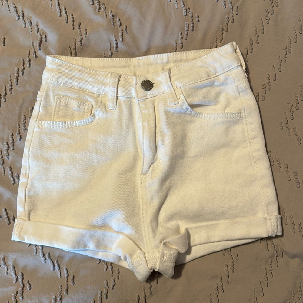 SHEIN white shorts